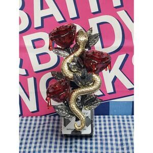 BBW Snake & Red Roses Dripping Home Decor Fragrance Wallflower Plug In Scent